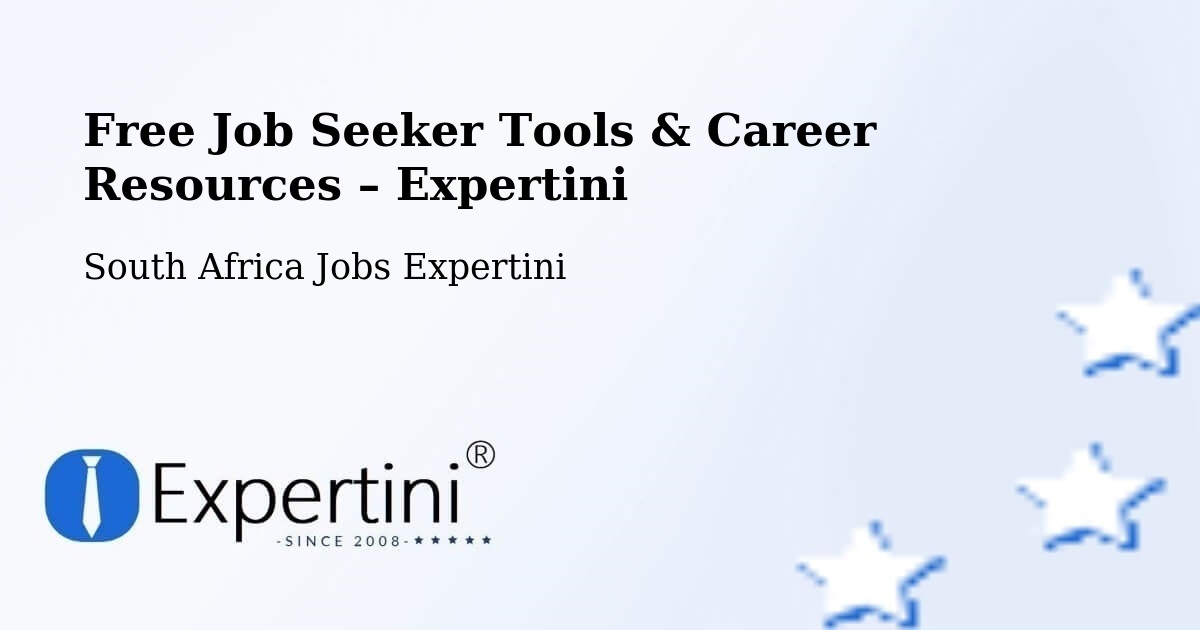 Free Job Seeker Tools & Career Resources – Delmas - Delmas, South Africa Jobs Expertini