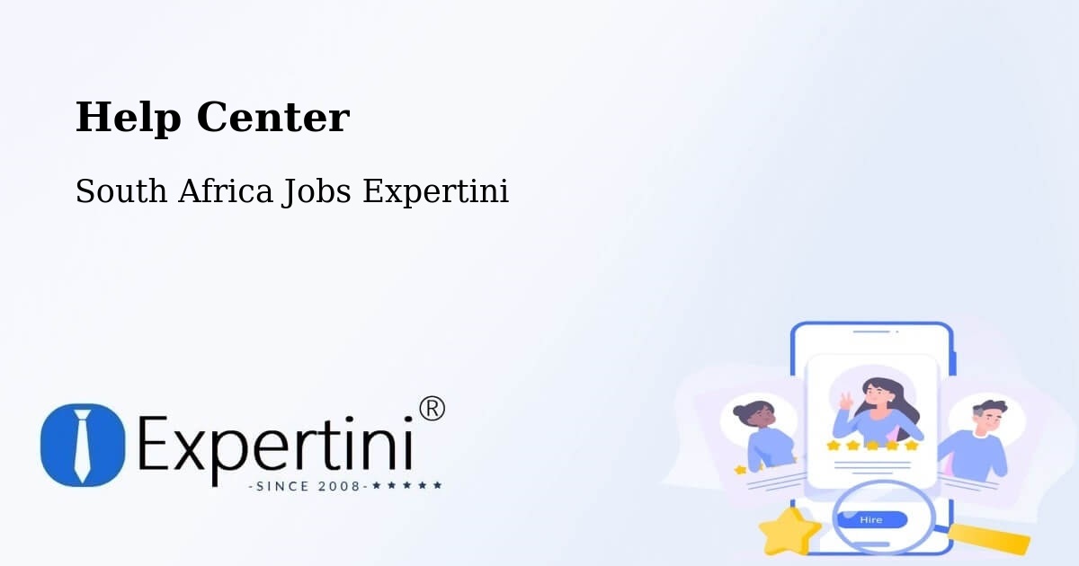 Help Center – Delmas - South Africa Jobs Expertini