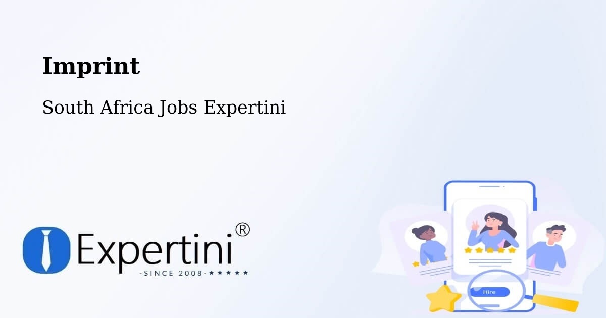 Imprint – Delmas - South Africa Jobs Expertini
