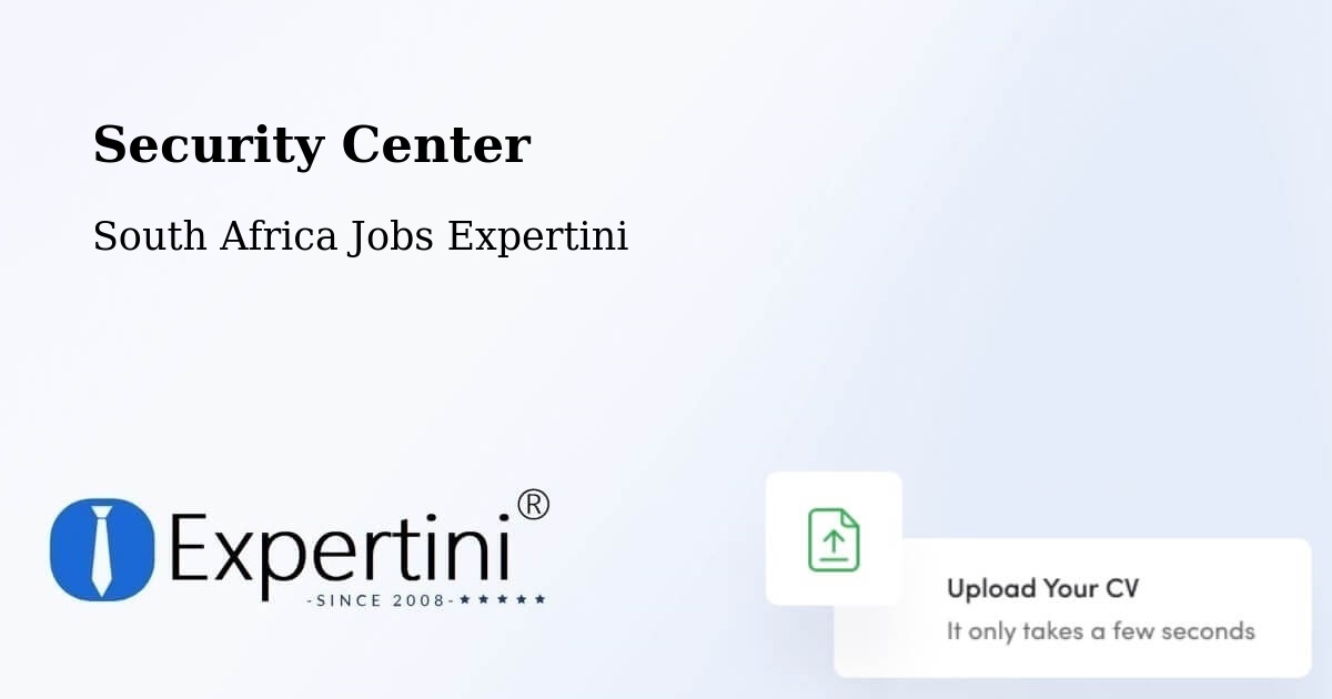 Security & Compliance – Delmas - South Africa Jobs Expertini
